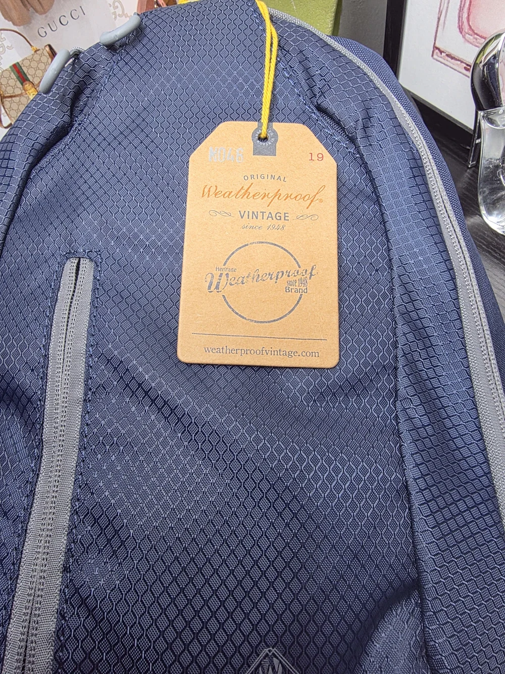 Weatherproof Navy Blue Men's Daypack Backpack